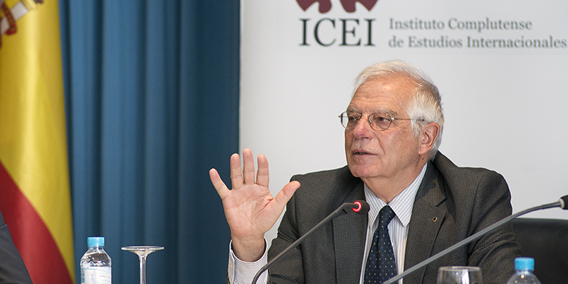 Josep Borrell reclama, en los ICEI Papers COVID-19, la acción coordinada entre la UE, Estados Unidos y China para hacer frente a la pandemia